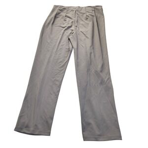 Halara Flex Crepe Gray Athleisure Straight Leg Pants Womens XL Regular NWT NEW
